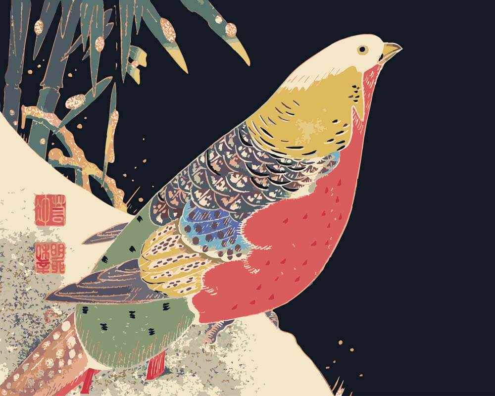 
Paint by Numbers - Nee | Ito Jakuchu