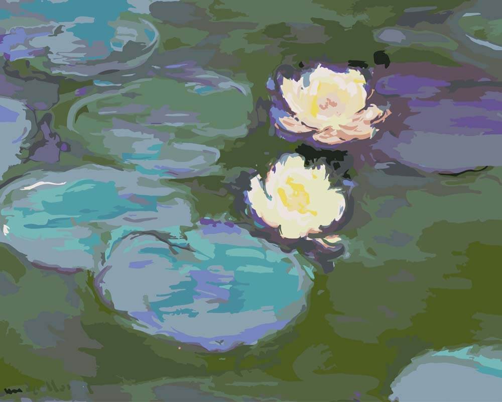 
Paint by Numbers - Nympheas | Claude Monet