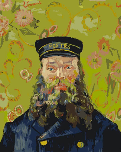 Paint by Numbers - Portrait of Joseph Roulin, the Postman | Vincent van Gogh