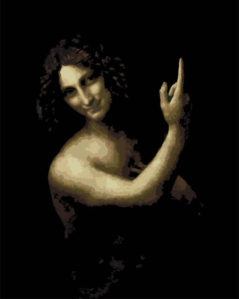 Paint by Numbers - Saint John the Baptist | Leonardo da Vinci