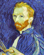 Load image into Gallery viewer, Paint by Numbers - Self-Portrait (1889) | Vincent van Gogh

