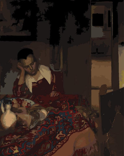 Paint by Numbers - Sleeping Girl | Johannes Vermeer