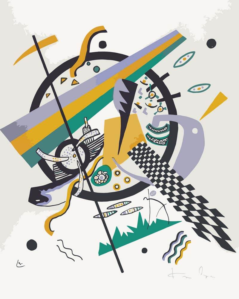 
Paint by Numbers - Small Worlds IV | Wassily Kandinsky