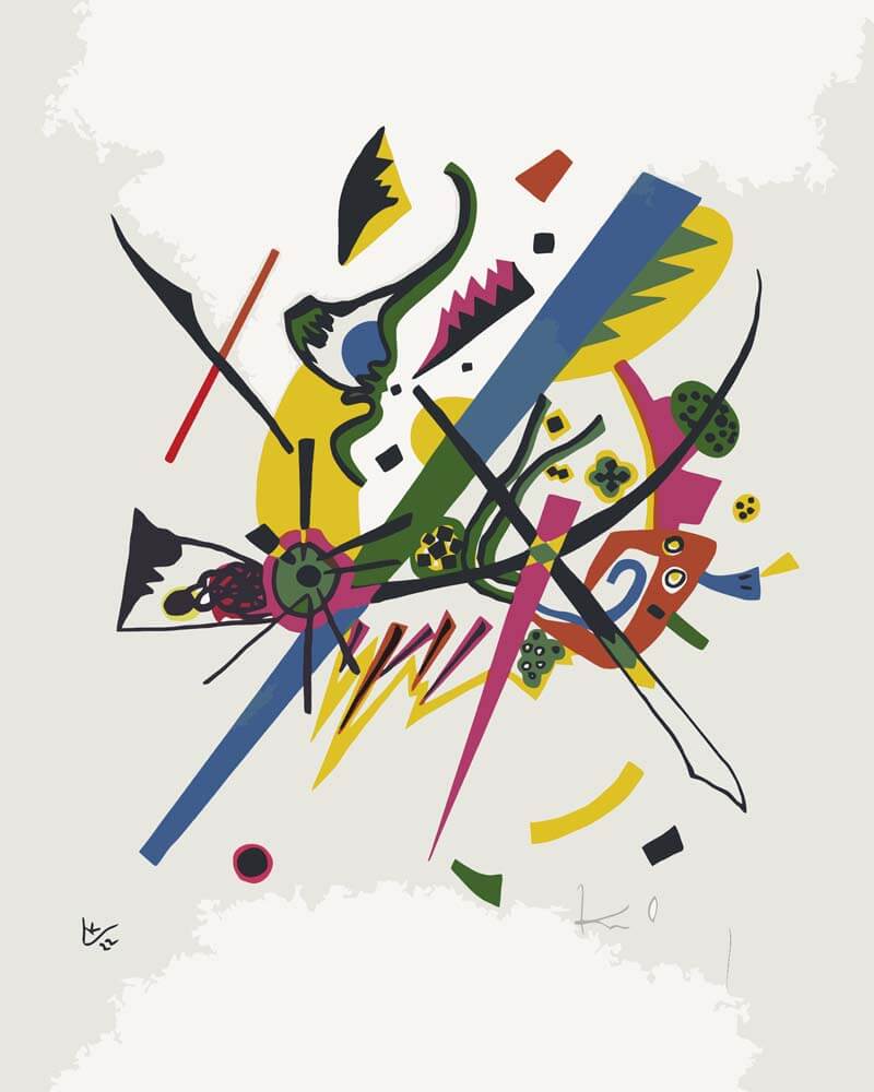 Paint by Numbers - Small Worlds I | Wassily Kandinsky