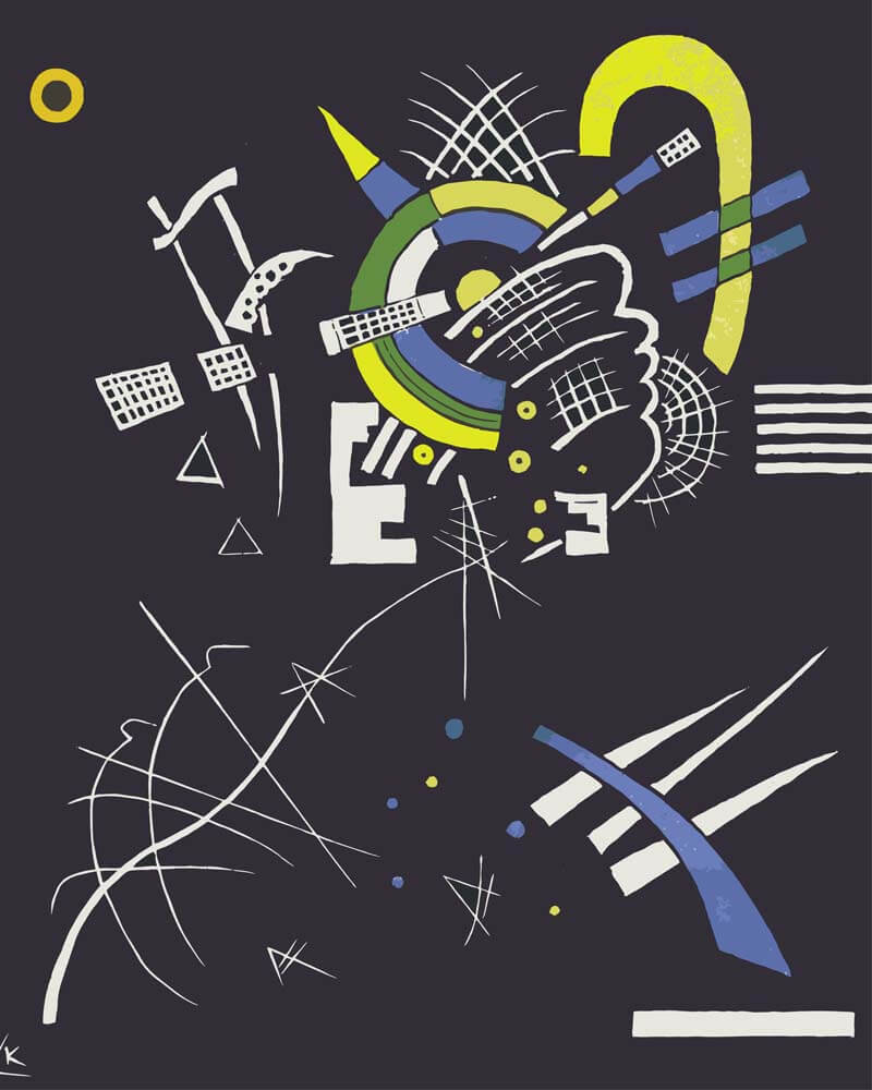 
Paint by Numbers - Small Worlds VII | Wassily Kandinsky