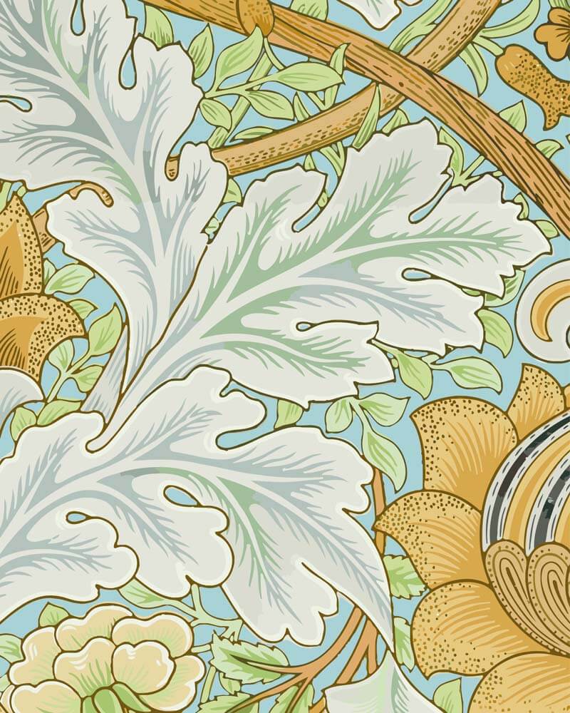 
Paint by Numbers - St. James Pattern | William Morris
