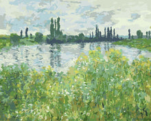 Load image into Gallery viewer, Paint by Numbers - The Banks of the Seine at Vétheuil | Claude Monet
