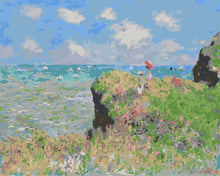 Load image into Gallery viewer, Paint by Numbers - The Cliff Walk at Pourville | Claude Monet
