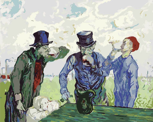 Paint by Numbers - The Drinkers | Vincent van Gogh