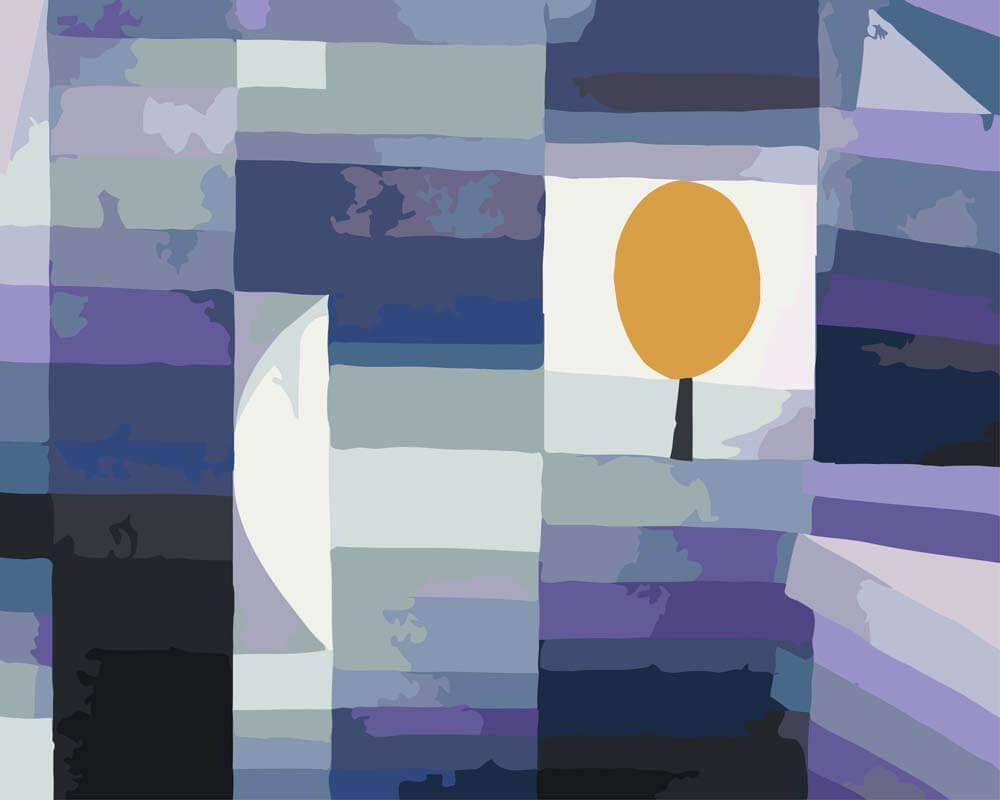 
Paint by Numbers - The Harbinger of Autumn | Paul Klee