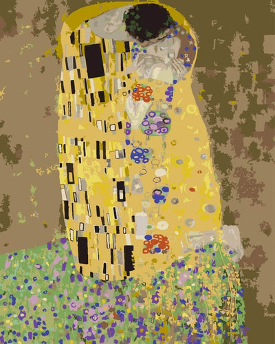 Paint by Numbers - The Kiss | Gustav Klimt