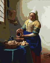 Load image into Gallery viewer, Paint by Numbers - The Milkmaid | Johannes Vermeer
