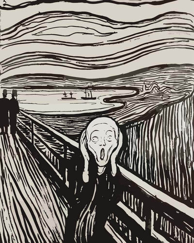 Paint by Numbers - The Scream | Edvard Munch