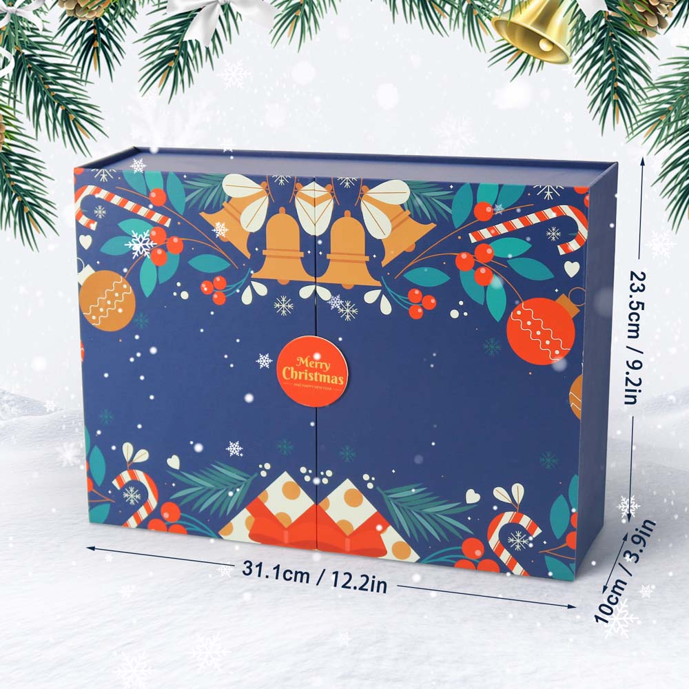 Paint by Numbers – Christmas Advent Calendar - 12 Days (Jolly Blue Edition)5