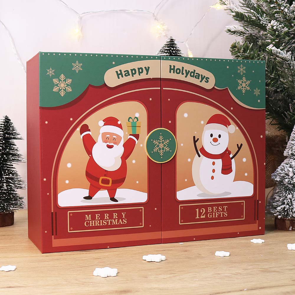 Paint by Numbers – Christmas Advent Calendar - 12 Days (Merry Magic Santa & Snowman Edition)11