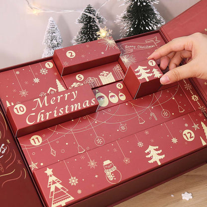 Paint by Numbers – Christmas Advent Calendar – 12 Days (Classic Red & Gold Edition)13