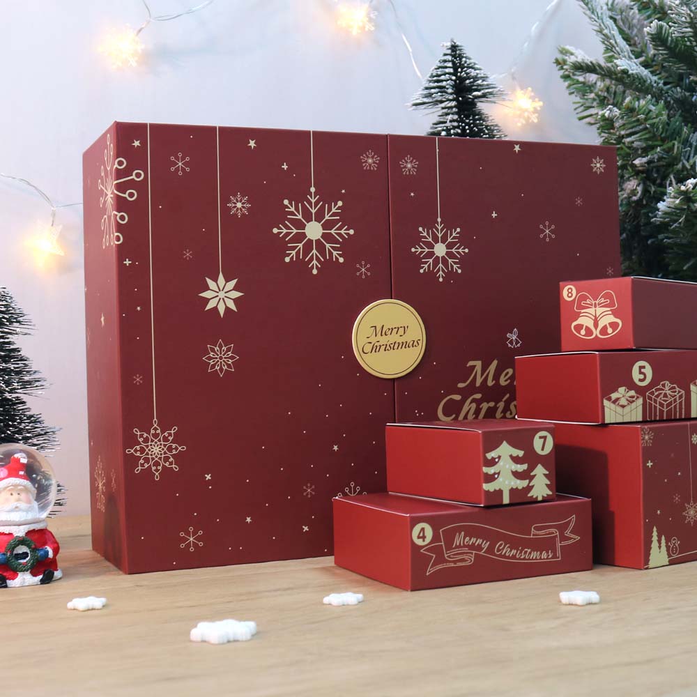 Paint by Numbers – Christmas Advent Calendar – 12 Days (Classic Red & Gold Edition)16