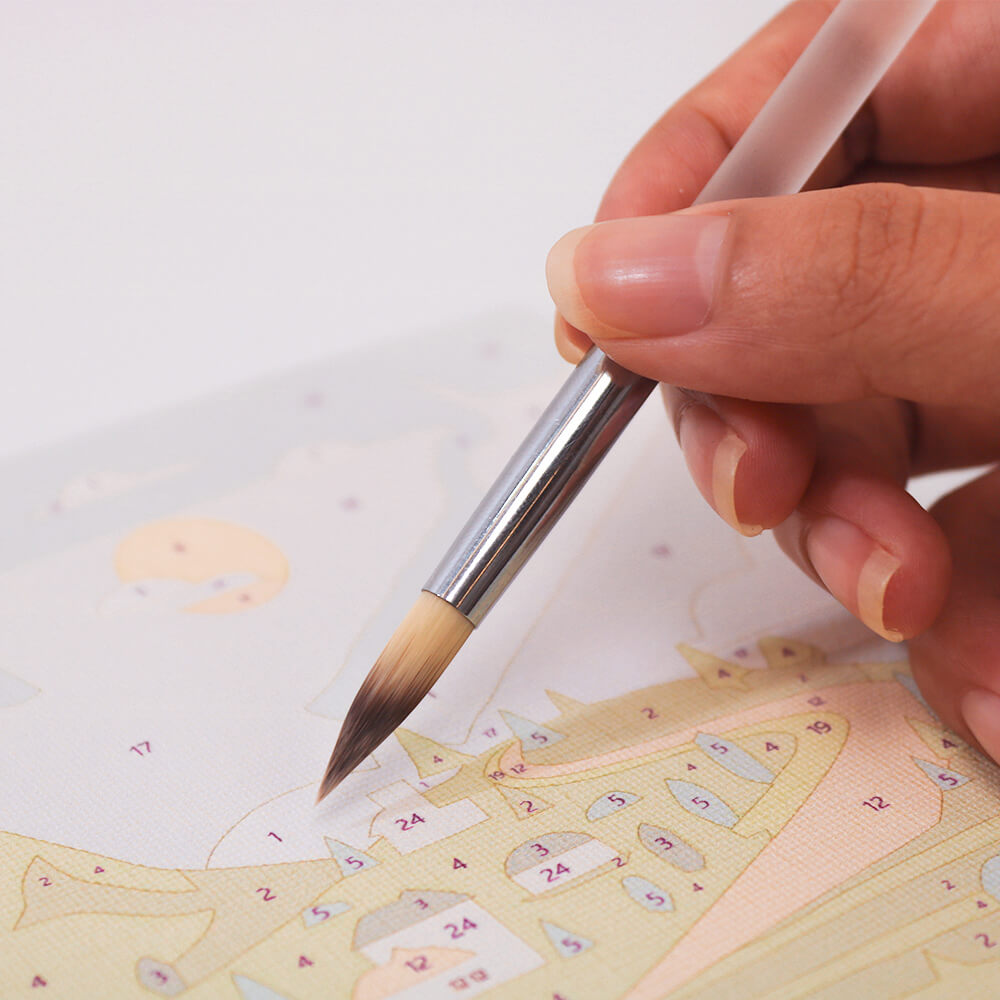 
Paint by Numbers - Professional brushes