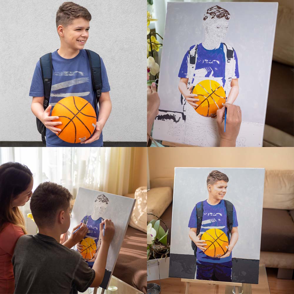 
Paint by Numbers Custom Kit paint by numbers kit