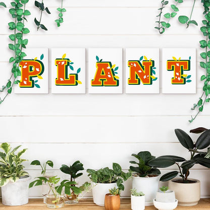 Paint by Numbers – Alphabet Painting Kit | Citrus Garden Letters A–Z