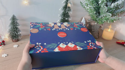 Paint by Numbers - Christmas Advent Calendar - 12 Days (Blue Joy Edition)