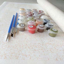 Load image into Gallery viewer, Paint by Numbers DIY - Panda on Sakura

