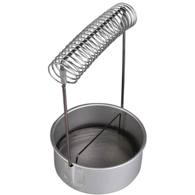 
Brush holder drip station