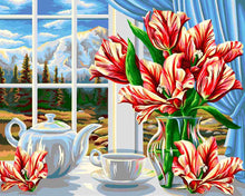 Load image into Gallery viewer, Paint by Numbers DIY - Autumn Tea

