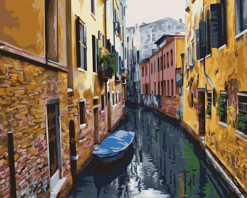 Paint by Numbers DIY - Beautiful Venice