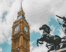 Load image into Gallery viewer, Paint by Numbers DIY - Boudicca with Big Ben
