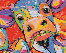 Load image into Gallery viewer, Paint by Numbers DIY - Bright Cow
