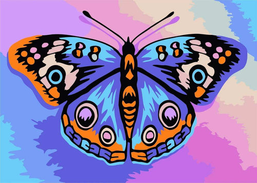 Paint by Numbers DIY - Butterfly - MINI