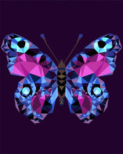 Load image into Gallery viewer, Paint by Numbers DIY - Butterfly (polygon style)
