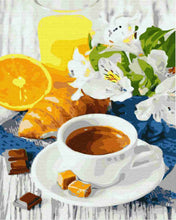 Load image into Gallery viewer, Paint by Numbers DIY - Citrus Coffee
