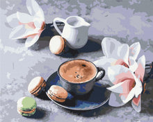Load image into Gallery viewer, Paint by Numbers DIY - Coffee and Orchids
