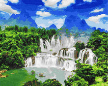 Load image into Gallery viewer, Paint by Numbers DIY - Detianer waterfall
