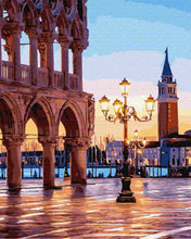Load image into Gallery viewer, Paint by Numbers DIY - Evening Square of Venice
