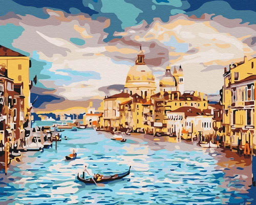 Paint by Numbers DIY - Heavenly Venice