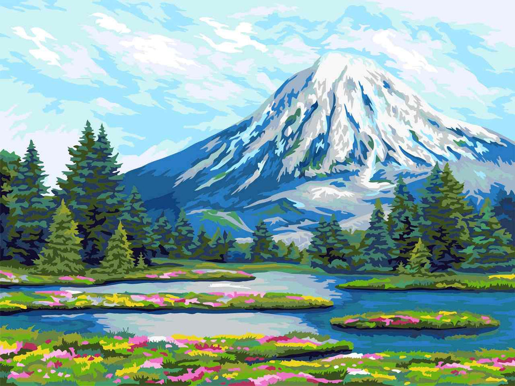 Paint by Numbers DIY - Kamchatka Land