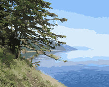 Load image into Gallery viewer, Paint by Numbers DIY - Lake Baikal, Listvyanka
