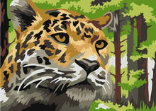 Load image into Gallery viewer, Paint by Numbers DIY - Leopard in the Forest - MINI
