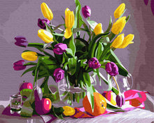 Load image into Gallery viewer, Paint by Numbers DIY - March Tulips

