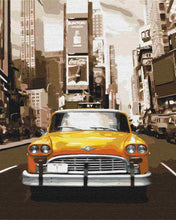 Load image into Gallery viewer, Paint by Numbers DIY - New York taxi

