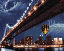 Load image into Gallery viewer, Paint by Numbers DIY - Nocturnal lights of the city
