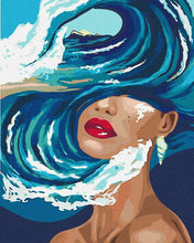 Load image into Gallery viewer, Paint by Numbers DIY - Ocean The thoughts
