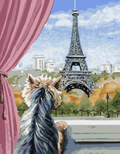 Load image into Gallery viewer, Paint by Numbers DIY - Paris from the window
