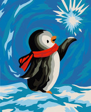 Load image into Gallery viewer, Paint by Numbers DIY - Penguin - MINI
