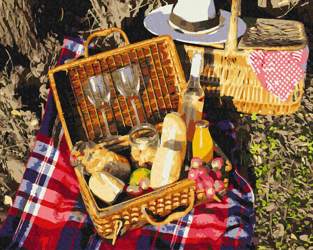 Paint by Numbers DIY - Picnic Set