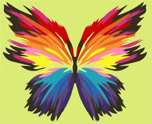 Load image into Gallery viewer, Paint by Numbers DIY - Rainbow Butterfly - MINI
