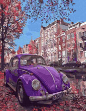 Load image into Gallery viewer, Paint by Numbers DIY - Retro Volkswagen Beetle

